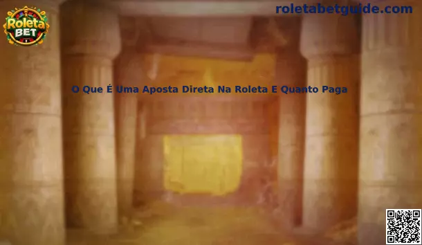 Representação visual de uma aposta direta na roleta e seus elementos principais