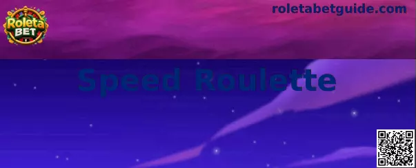 Interface ilustrativa do Speed Roulette