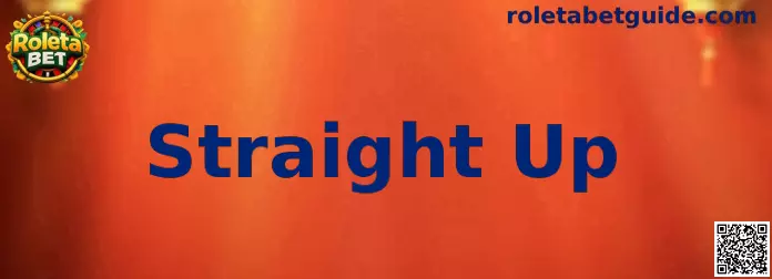 Representação da aposta Straight Up na roleta